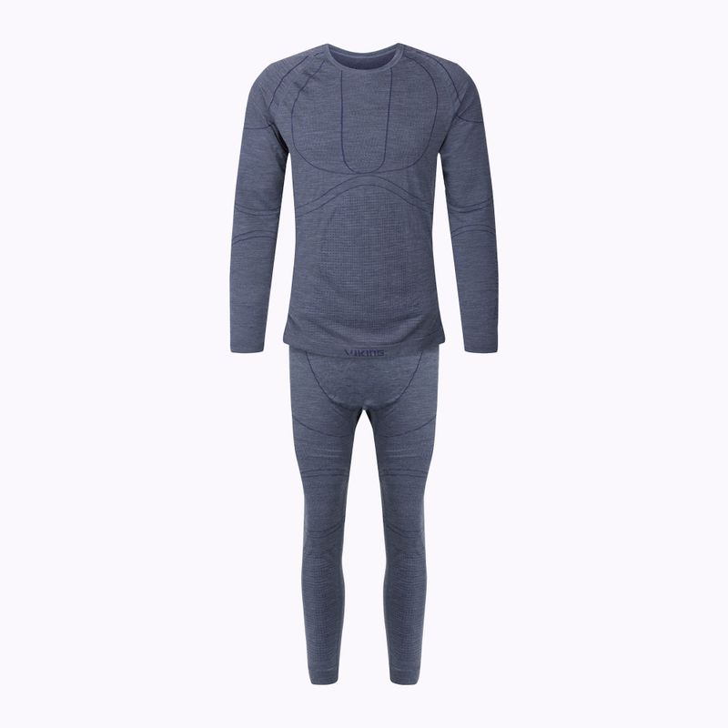 Pánské termoprádlo Viking Lan Pro Merino šedé 500/22/7575 8