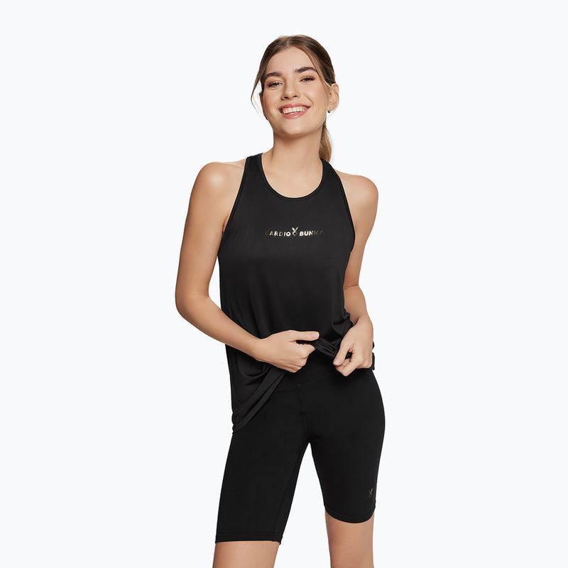 Dámské tréninkové tílko Cardio Bunny Heat black