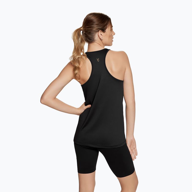 Dámské tréninkové tílko Cardio Bunny Heat black 3