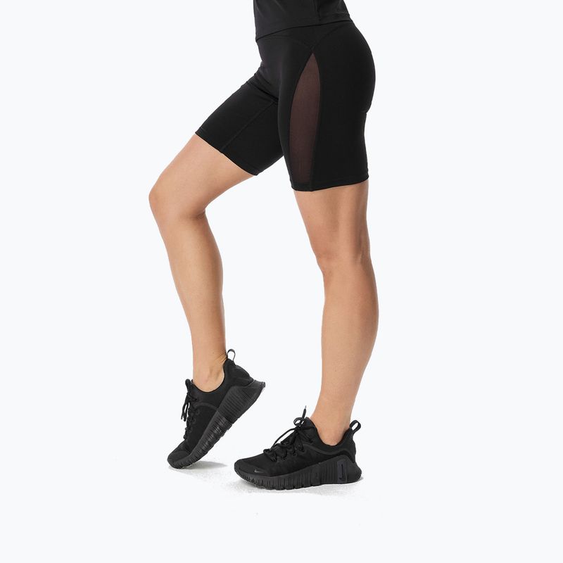 Dámské tréninkové šortky Cardio Bunny Black biker