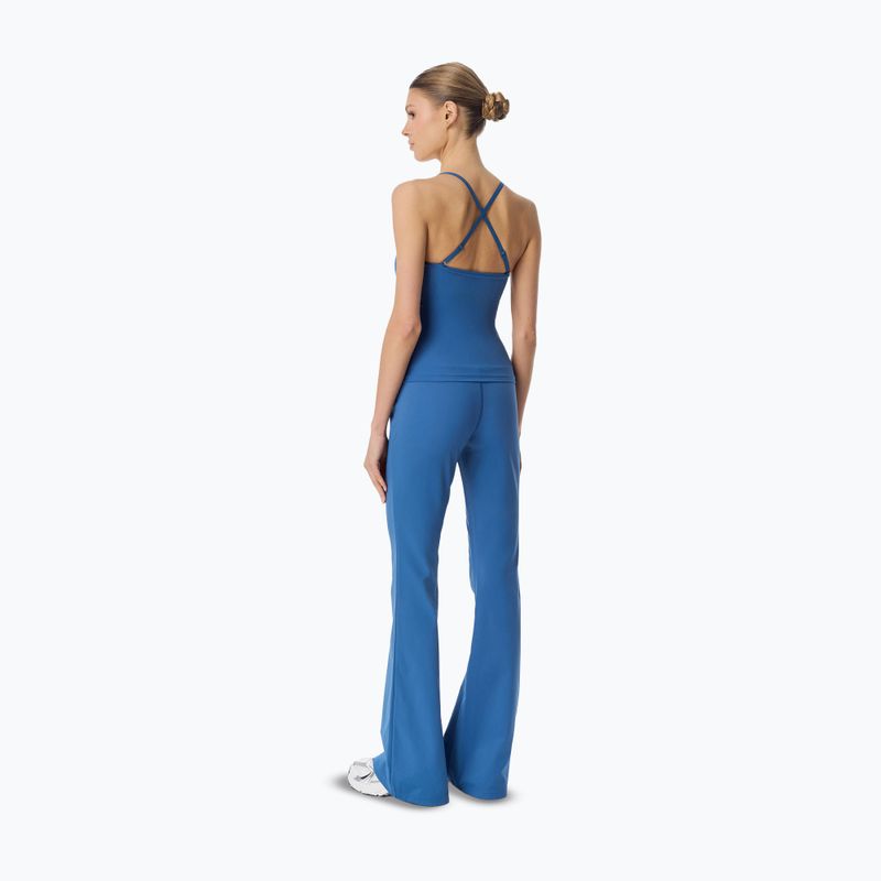 Dámské tréninkové tričko Cardio Bunny With Built-in Blue Bra 3