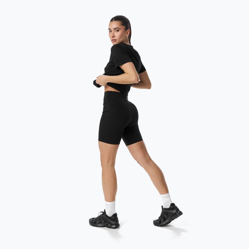 Dámské tréninkové šortky Cardio Bunny Black biker 2