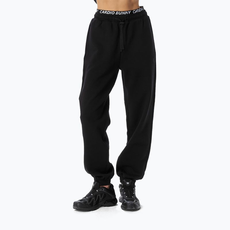 Dámské tréninkové joggery Cardio Bunny black