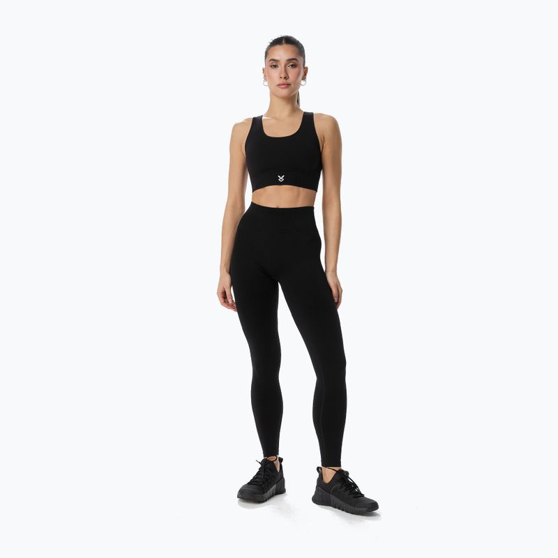 Dámské tréninkové legíny Cardio Bunny Seamless Push-Up black 2