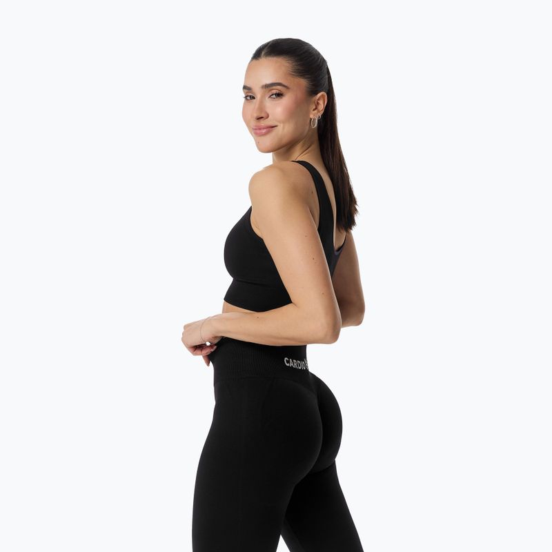 Dámské tréninkové legíny Cardio Bunny Seamless Push-Up black 4