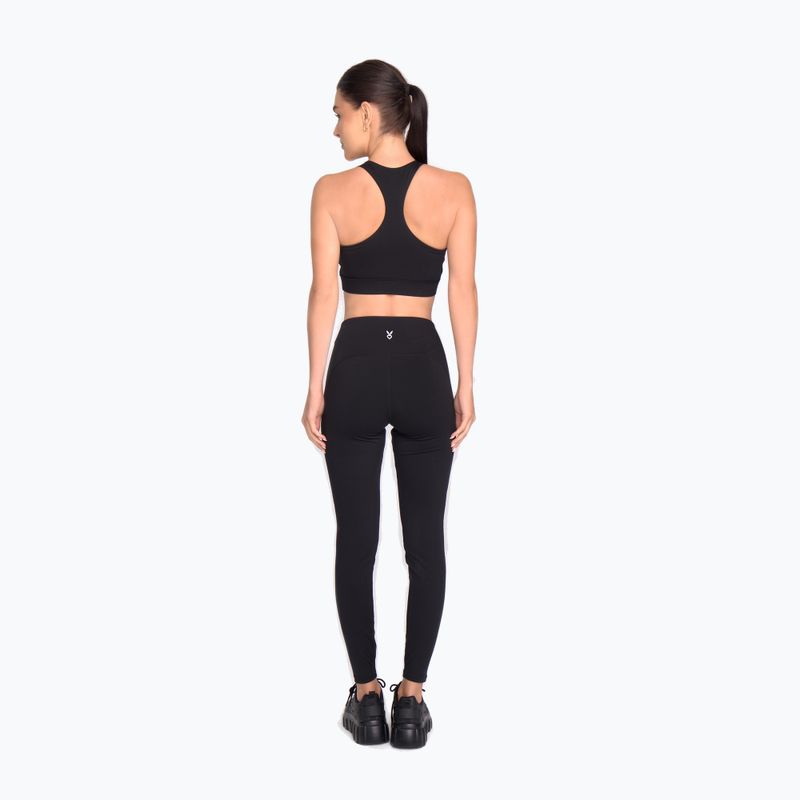 Dámské tréninkové legíny Cardio Bunny HCB-425 black 3
