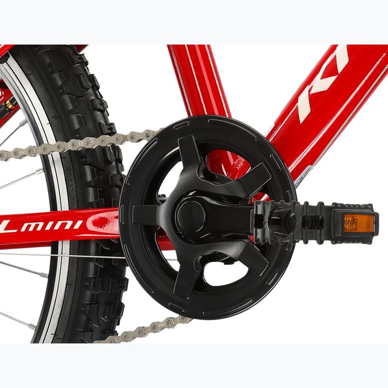 Dětské kolo KROSS Level Mini 2.0 red/black/gloss 8