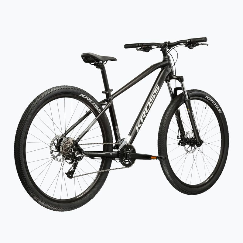 Horské kolo KROSS Hexagon 3.0 29" black/silver/matte 3
