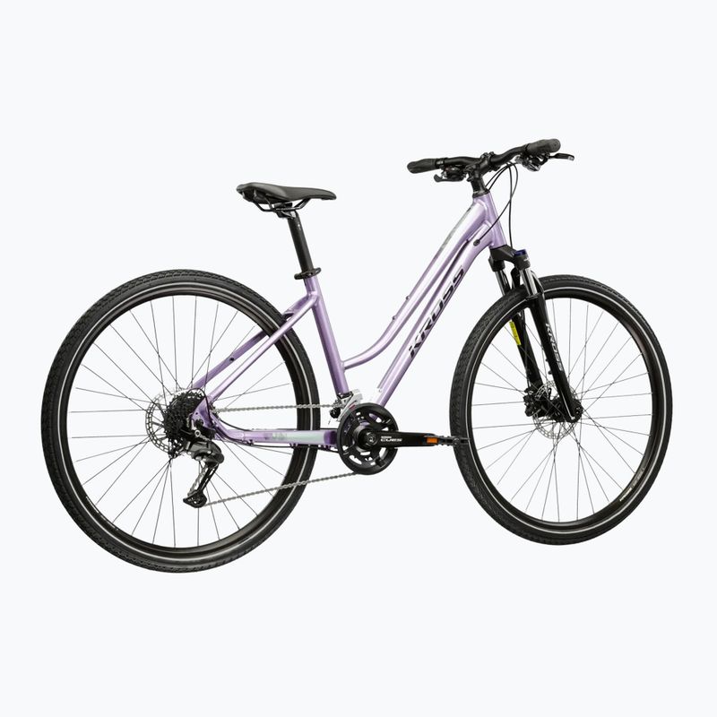 Dámské krosové kolo KROSS Evado 5.0 In purple/black/gloss 3