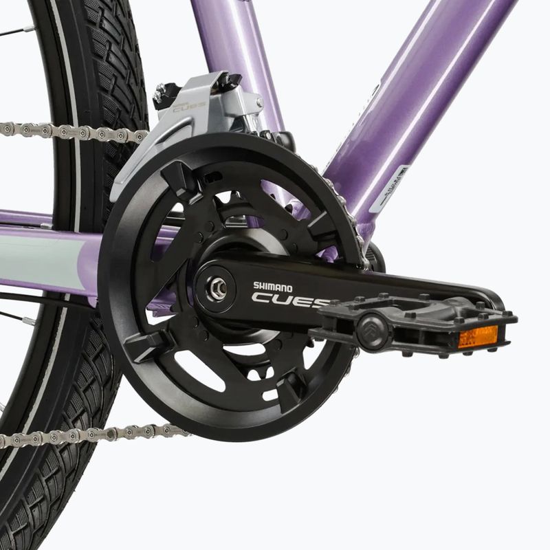 Dámské krosové kolo KROSS Evado 5.0 In purple/black/gloss 8