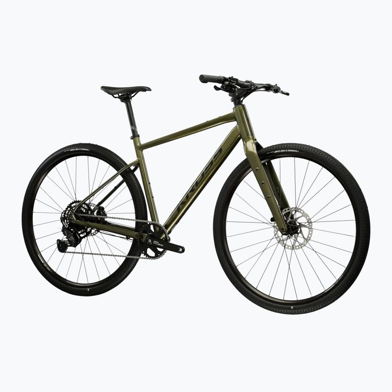 Gravelové kolo KROSS Esker 1.0 FL green/graphite/gloss 2
