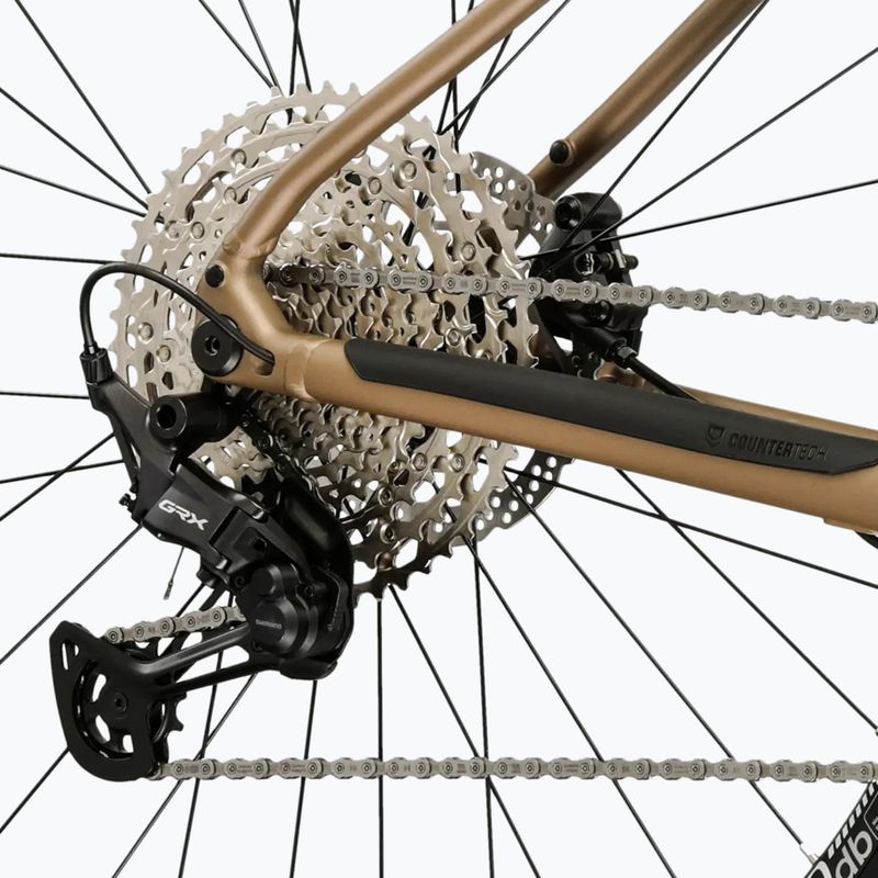 Gravelové kolo KROSS Esker 5.0 titanium/black/gloss 9