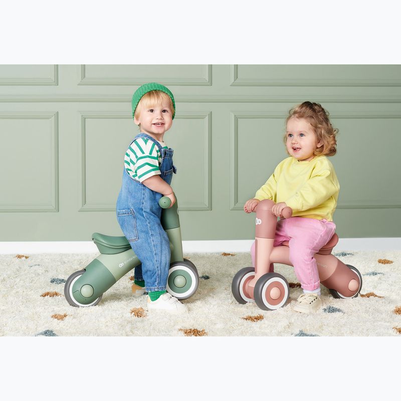 Dětská tříkolka trójkołowy Kinderkraft Minibi leaf green 8