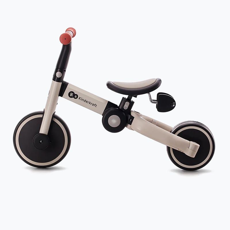 Dětské odrážedlo tříkolka Kinderkraft 4TRIKE šedé 7