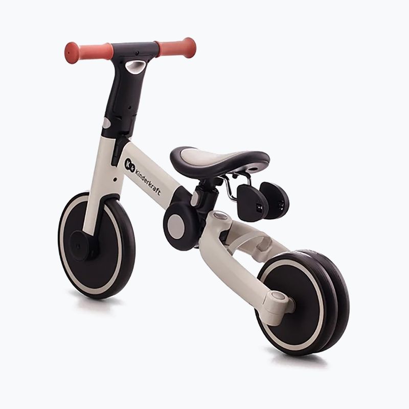 Dětské odrážedlo tříkolka Kinderkraft 4TRIKE šedé 8