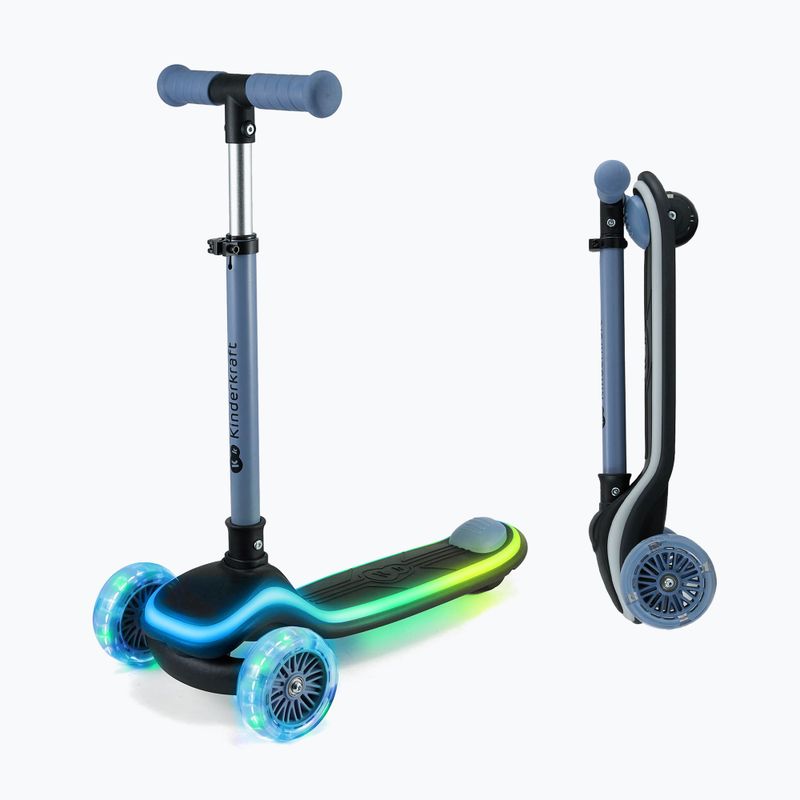 Dětská tříkolová koloběžka Kinderkraft Raket blue 5