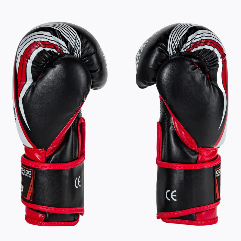 Dětské boxerské rukavice Bushido ARB-407v2 černo-červené 4