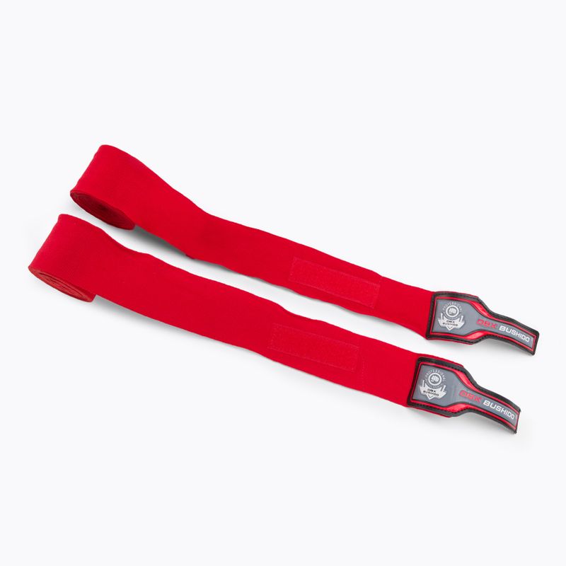Boxerská bandáž Bushido červená ARH-100010a-RED 2