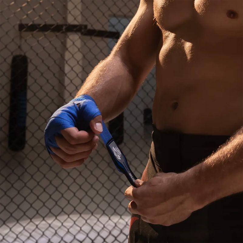 Boxerské bandáže Bushido modré ARH-100010a-BLUE 8