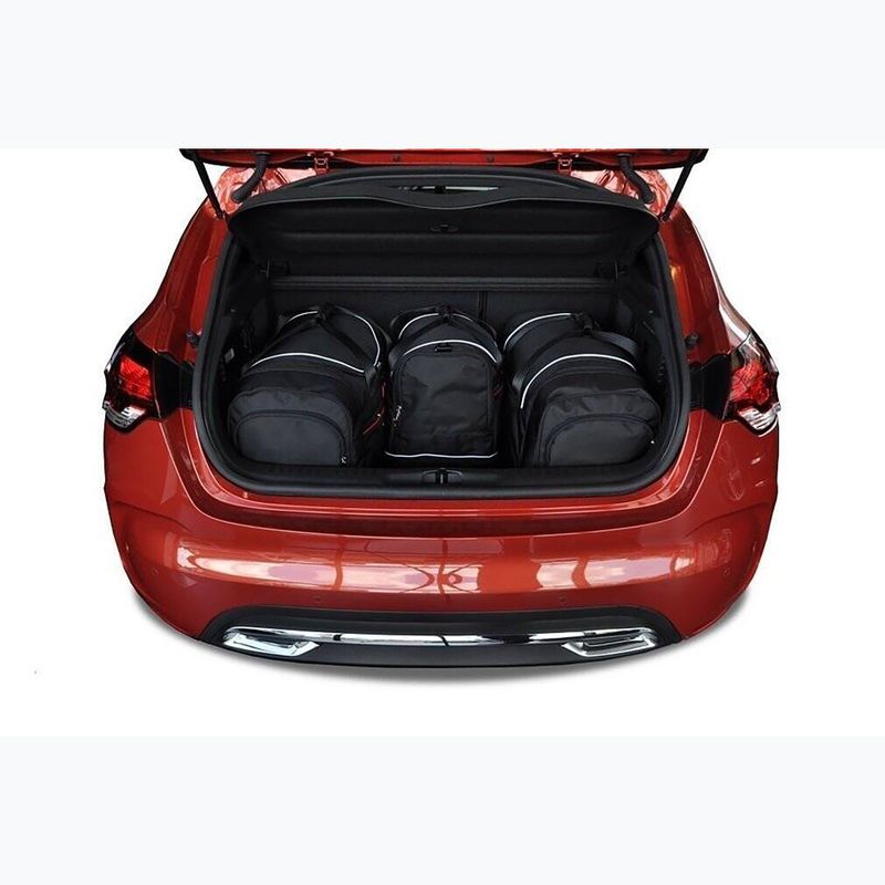 Sada tašek do zavazadlového prostoru KJUST Citroen DS4 2011-2015 4 ks black 15