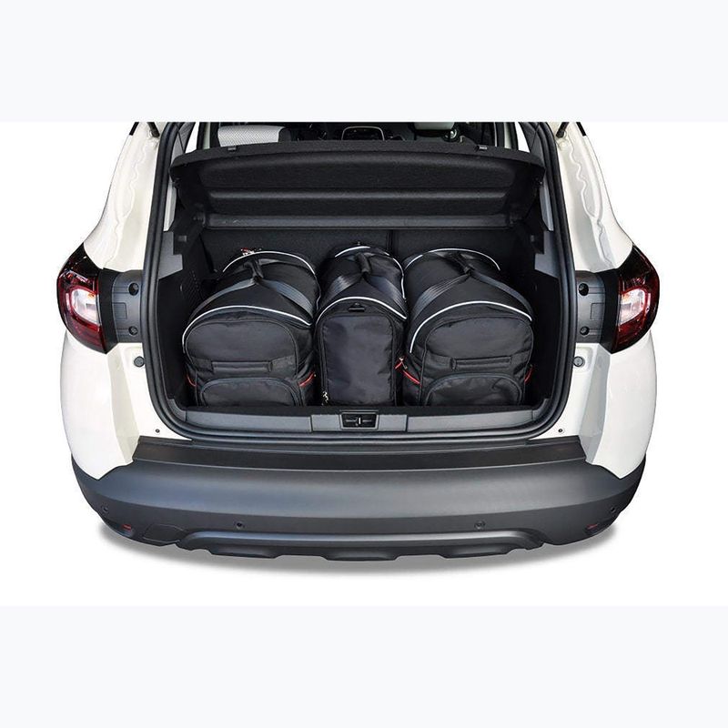 Sada tašek do zavazadlového prostoru  KJUST Renault Captur 2013-2019 3 ks black  10