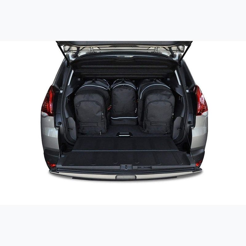 Sada tašek do zavazadlového prostoru KJUST Peugeot 3008 2009-2016 4 ks black 13