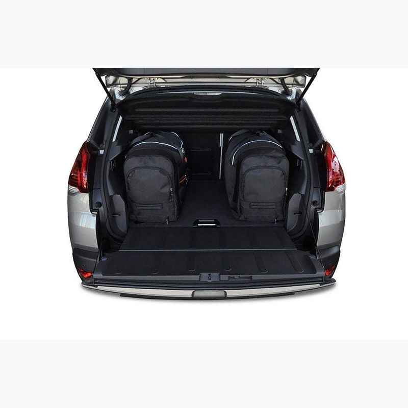 Sada tašek do zavazadlového prostoru KJUST Peugeot 3008 2009-2016 4 ks black 14