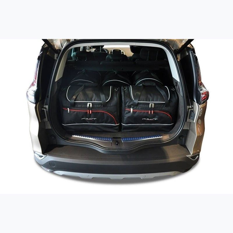 Sada tašek do zavazadlového prostoru KJUST Renault Espace 2014-2021 5 ks black 13