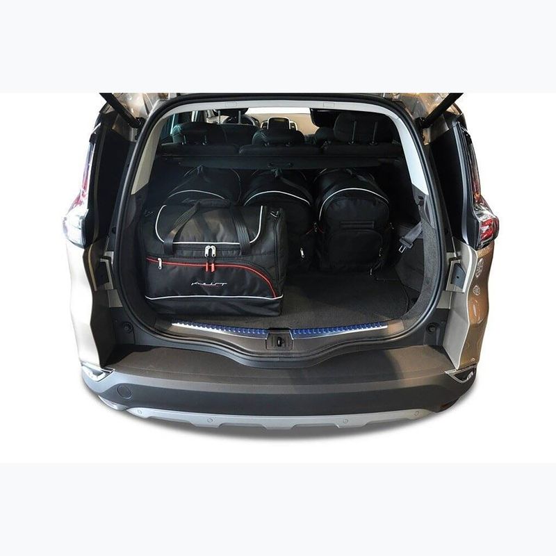 Sada tašek do zavazadlového prostoru KJUST Renault Espace 2014-2021 5 ks black 14