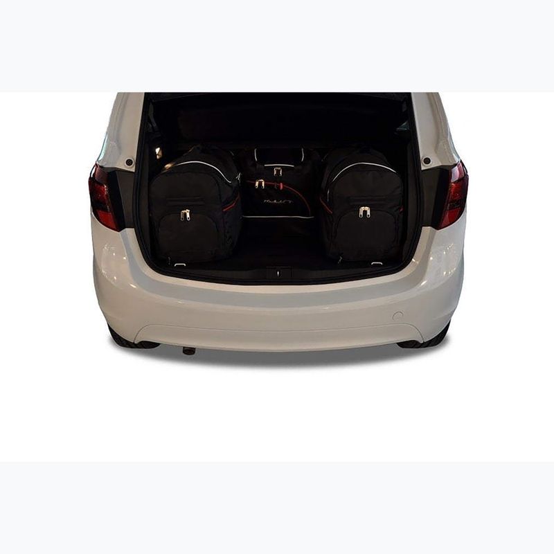 Sada tašek do zavazadlového prostoru  KJUST Opel Meriva 2010-2017 4 ks black  13