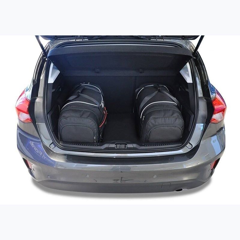 Sada tašek do zavazadlového prostoru KJUST Ford Focus Hatchback 2018+ 4 ks black 17