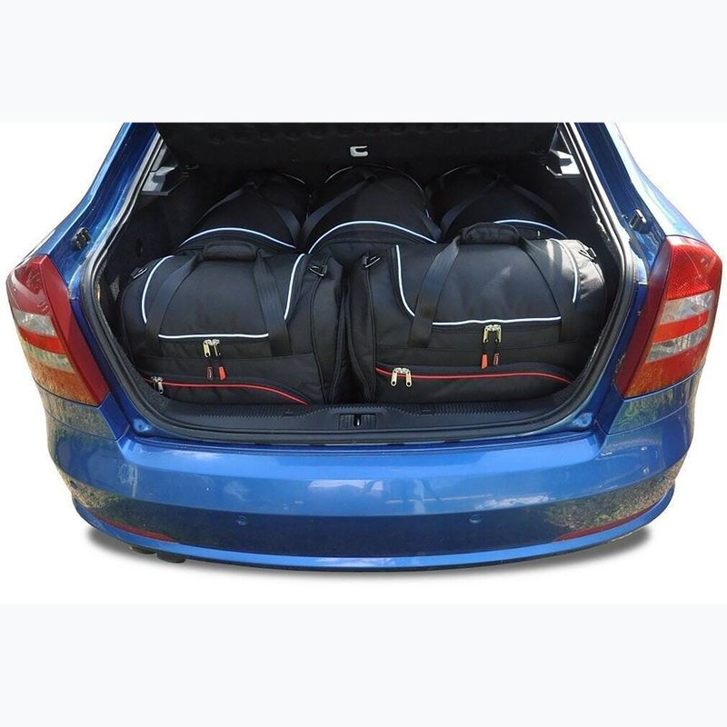Sada tašek do zavazadlového prostoru KJUST Skoda Octavia Hatchback 2004-2013 5 ks black 11