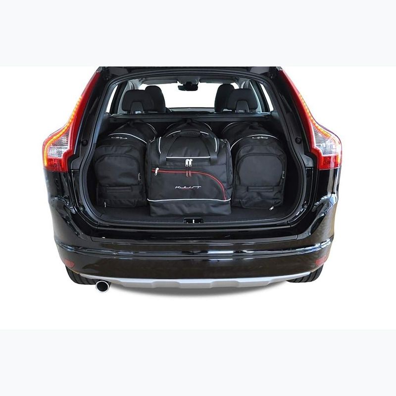 Sada tašek do zavazadlového prostoru KJUST Volvo XC60 2008-2017 4 ks black 16