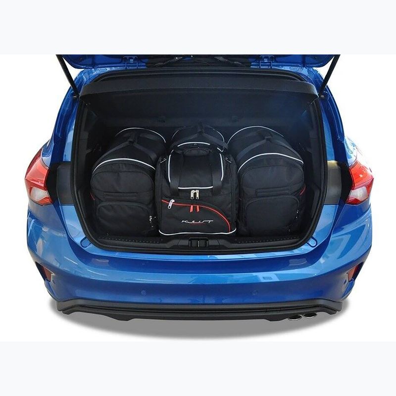 Sada tašek do zavazadlového prostoru KJUST Ford Focus Hatchback 2018+ 4 ks black 13