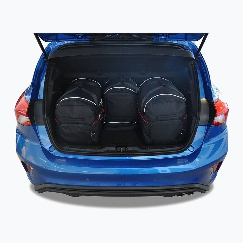 Sada tašek do zavazadlového prostoru KJUST Ford Focus Hatchback 2018+ 4 ks black 14