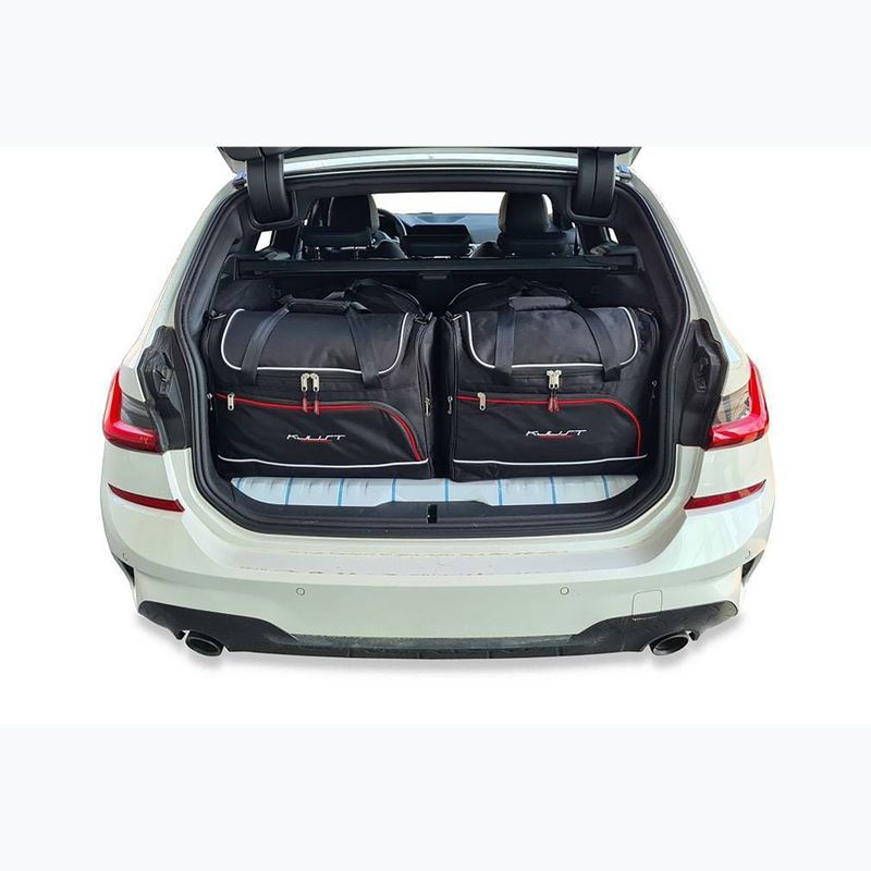 Sada tašek do zavazadlového prostoru KJUST BMW 3 Touring Plug-In Hybrid 2020+ 4 ks black 13