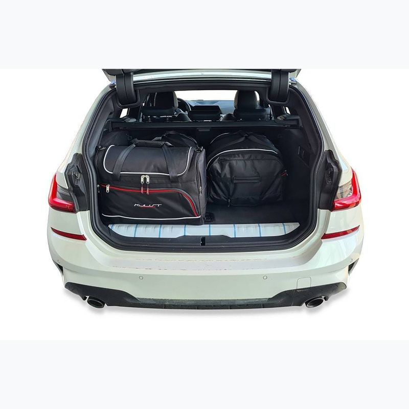 Sada tašek do zavazadlového prostoru KJUST BMW 3 Touring Plug-In Hybrid 2020+ 4 ks black 14