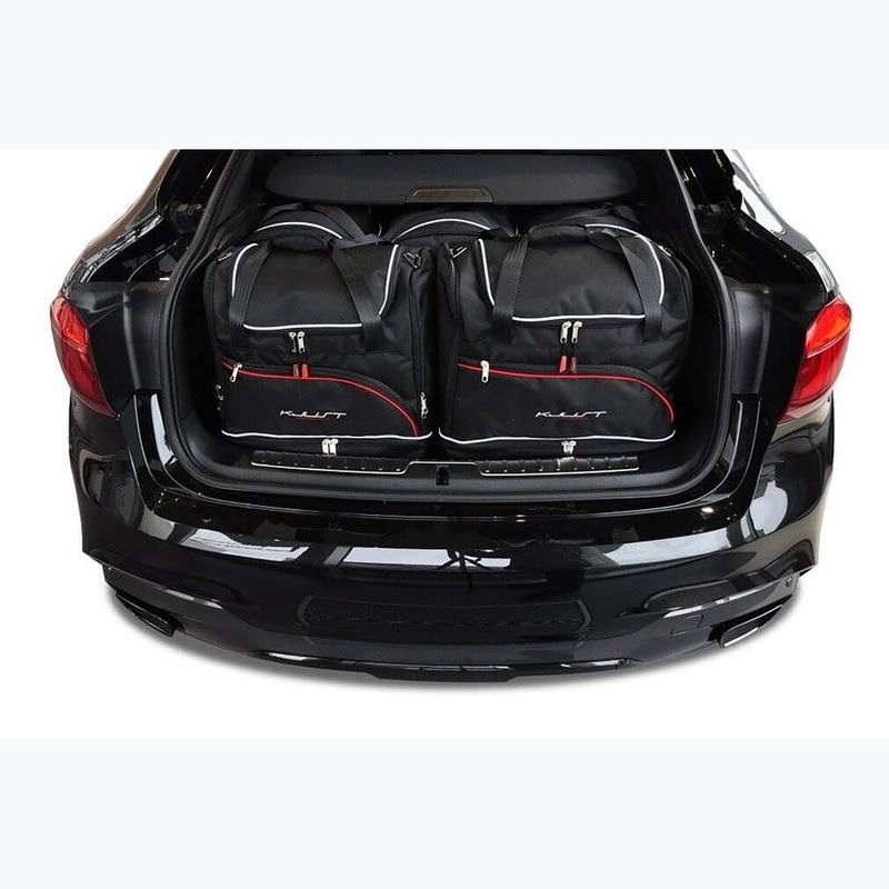 KJUST BMW X6 2014-2019 sada tašek do kufru 5 ks černá 13