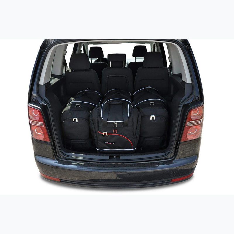 Sada tašek do zavazadlového prostoru KJUST Volkswagen Touran 2003-2015 4 ks black 17