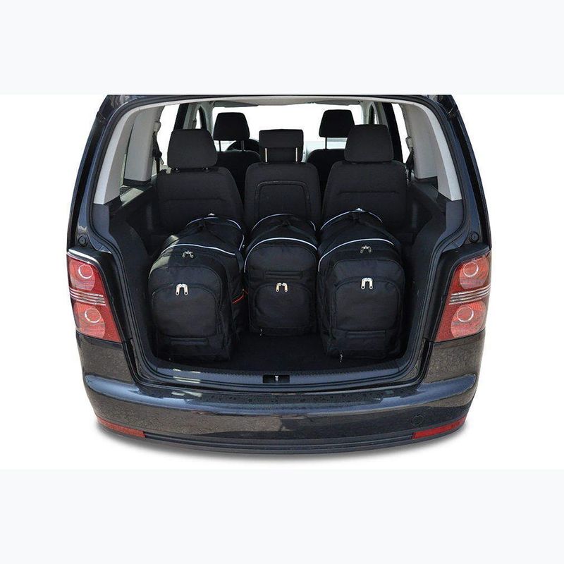 Sada tašek do zavazadlového prostoru KJUST Volkswagen Touran 2003-2015 4 ks black 18