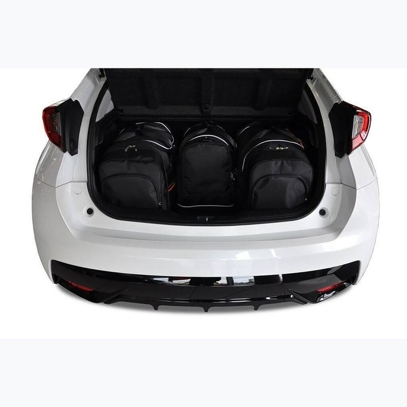 Sada tašek do zavazadlového prostoru KJUST Honda Civic Hatchback 2012-2017 4 ks black 15