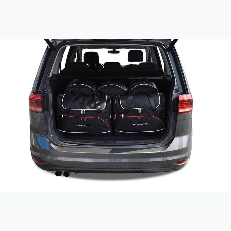 Sada tašek do zavazadlového prostoru KJUST Volkswagen Touran 2015+ 5 ks black 14