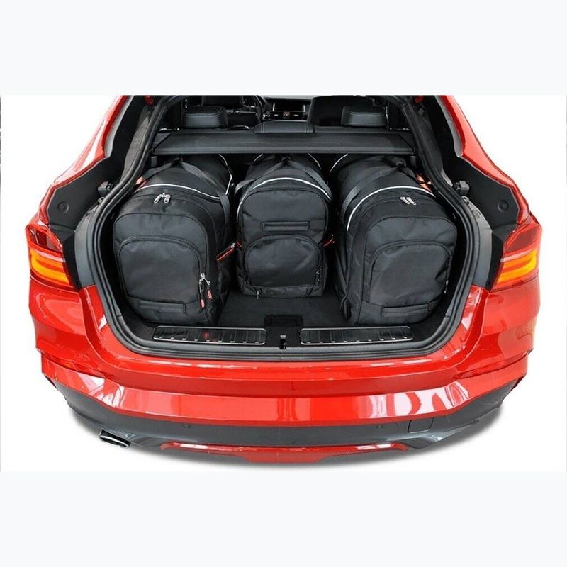 KJUST BMW X4 2014-2017 sada tašek do kufru 4 ks černá 16