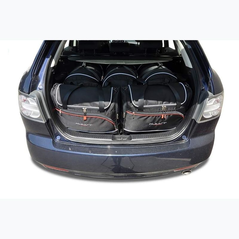 Sada tašek do zavazadlového prostoru KJUST Mazda Cx-7 2007-2012 5 ks black 12