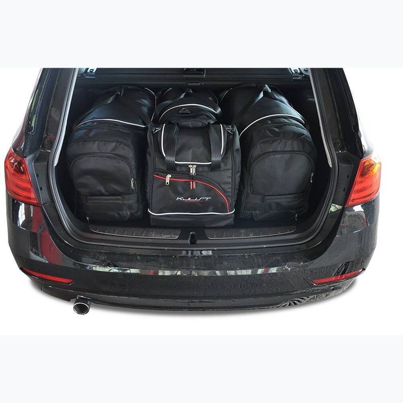 KJUST BMW 3 Touring sada tašek do zavazadlového prostoru 2012-2019 4 ks černá 16