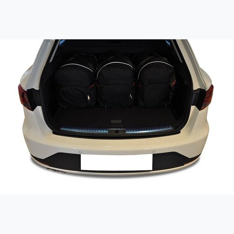 Sada tašek do zavazadlového prostoru  KJUST Seat Leon ST 2013-2020 5 ks black  15