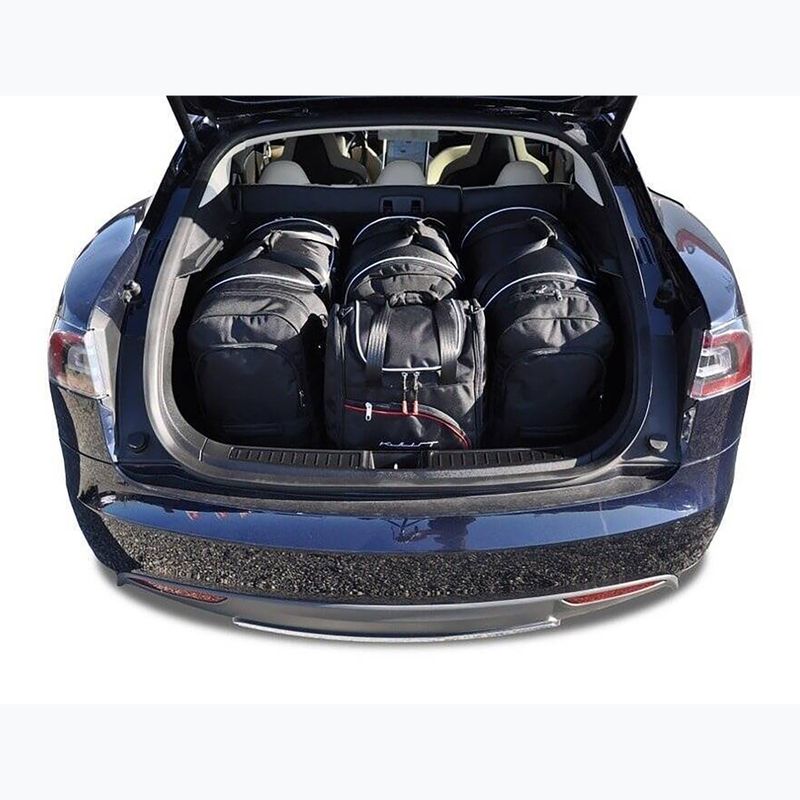 Sada tašek do zavazadlového prostoru KJUST Tesla Model S 2012-2016 6 ks black 18