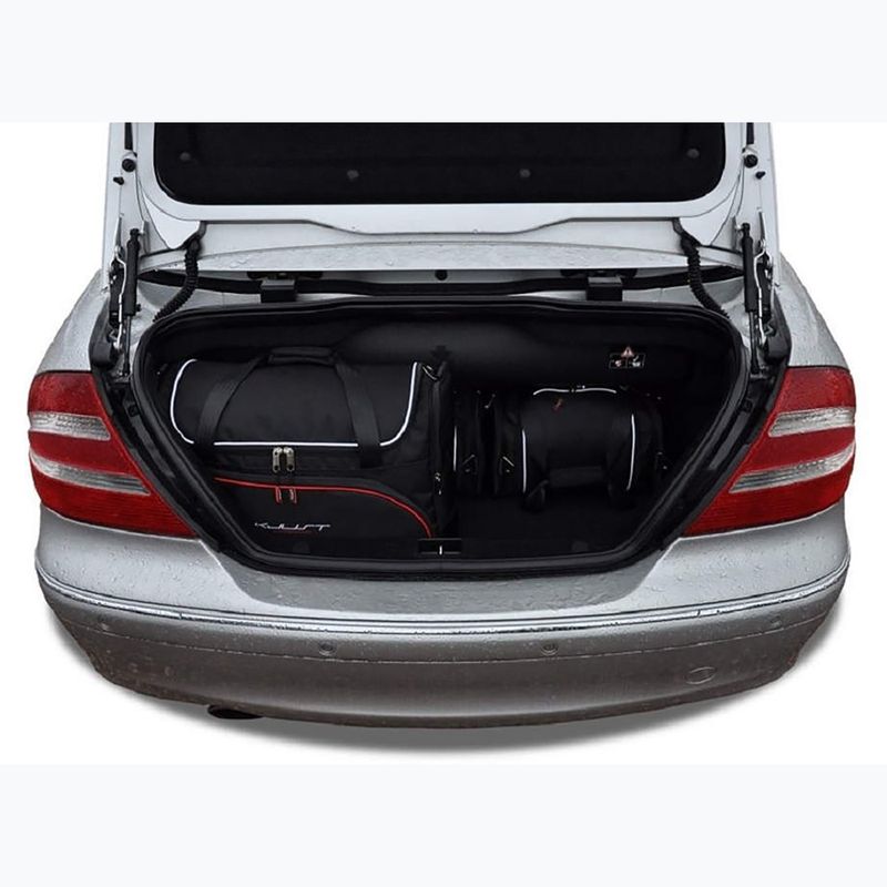 Sada tašek do zavazadlového prostoru KJUST Mercedes-Benz Clk Cabrio 2002-2010 4 ks black 11