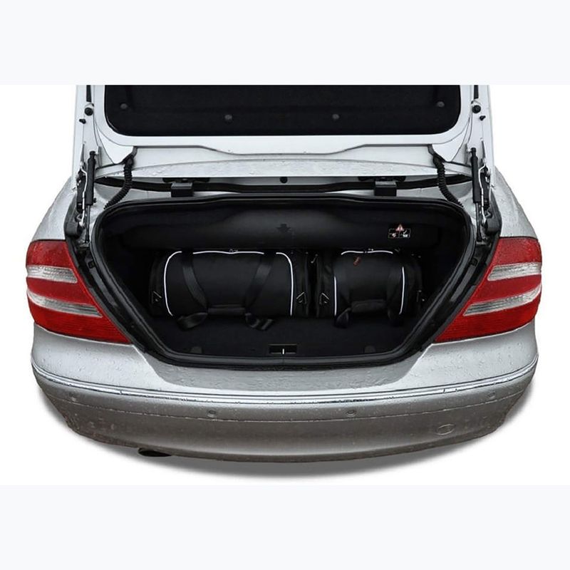 Sada tašek do zavazadlového prostoru KJUST Mercedes-Benz Clk Cabrio 2002-2010 4 ks black 12