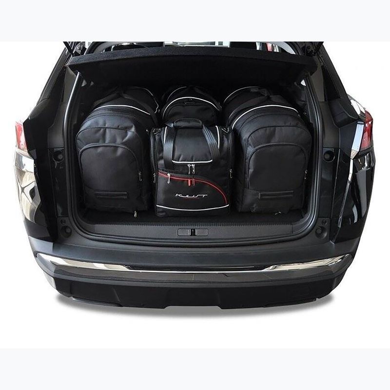 Sada tašek do zavazadlového prostoru KJUST Peugeot 3008 2016+ 4 ks black 13